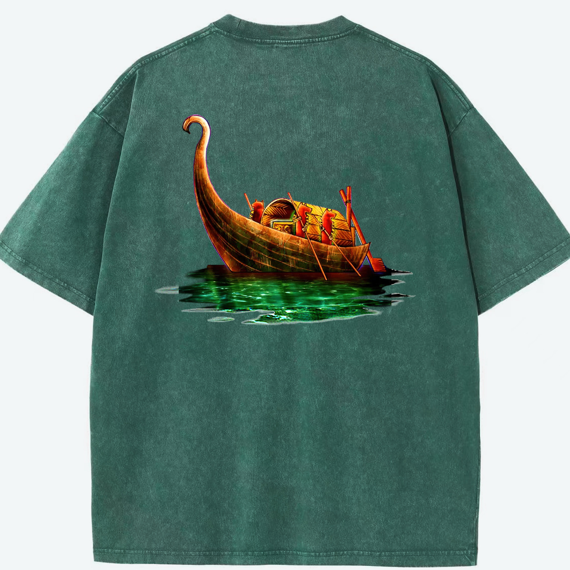（画像用） 遊☆戯☆王 Yu-Gi-Oh! 綿100% ヴィンテージ風 半袖Tシャツ（背面プリント）